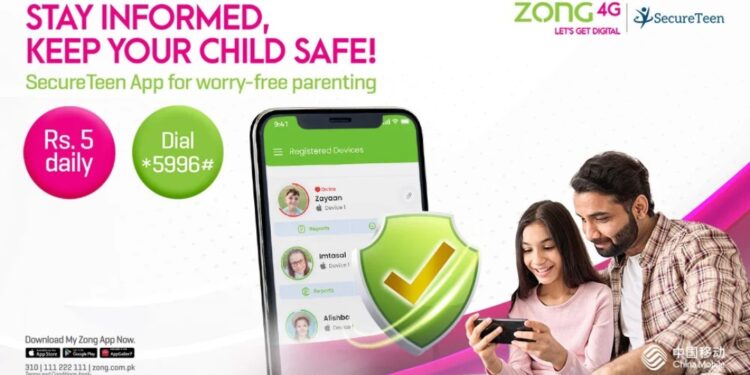 Zong 4G Strengthens Digital Safety with SecureTeen, A Dedicated Parental Control Service