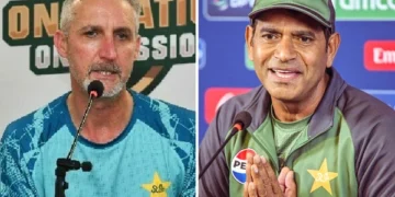 Former head coach Jason Gillespie calls Aqib Javed a "joker"