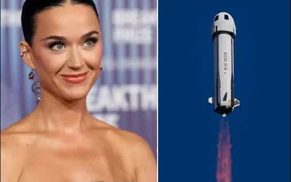 American singer Katy Perry's dream of reaching the stars: space travel announcement