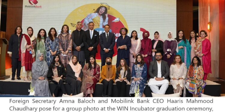 Mobilink Bank's WIN Incubator empowers 13 women-led startups for business success