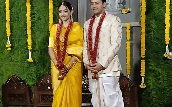 BJP MP Tejaswi Surya marries famous singer