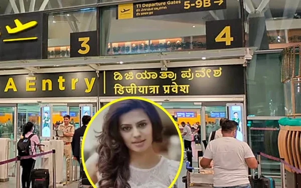 Indian actress arrested at Bangalore airport on suspicion of gold smuggling on return from Dubai