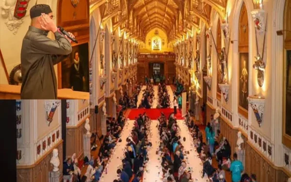 Open Iftar organized at Windsor Castle for the first time in the history of Britain for a thousand years