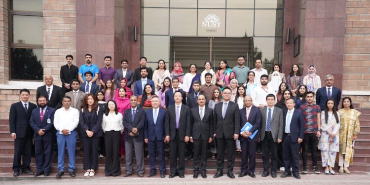 High-level Chinese delegation visits NUST to discuss avenues of academic cooperation.