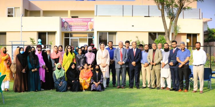 State Minister, Ms. Wajiha Qamar Inaugurates Sarah Hall at National Skills University Islamabad