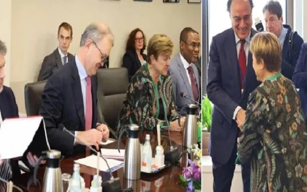 Federal Finance Minister Muhammad Aurangzeb Holds High-Level Meetings with International Financial Institutions and Banks in Washington