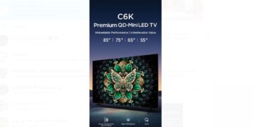 TCL Unveils the New C6K QD-Mini LED TV Series: Best-in-Class Mini LED Innovation Meets Modern Living