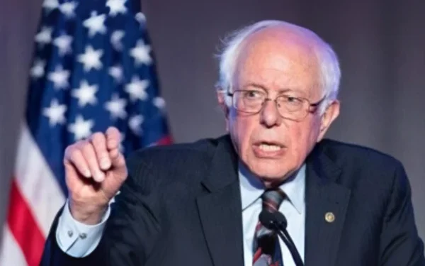 US Senator Bernie Sanders Introduces Bill to Block Trump from Unilateral Attack on Iran