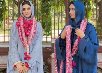 Jannat Mirza and Alishba Anjum Embark on Hajj Journey with Their Parents