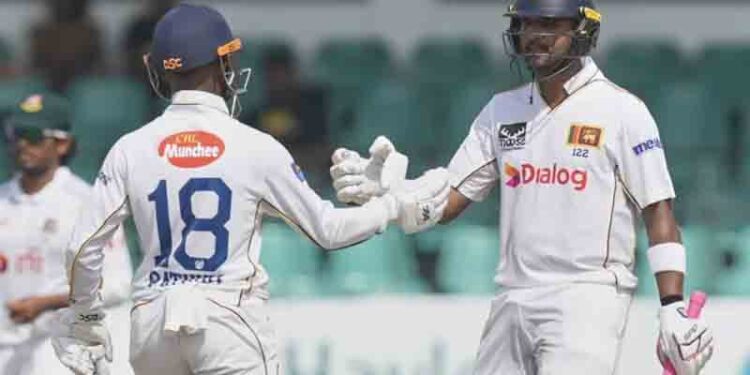 Colombo Test: Sri Lanka Seizes Momentum with Dominant Batting Display, Leads Bangladesh by 43 Runs