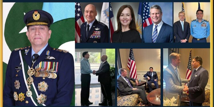 Air Chief Marshal Zaheer Ahmed Baber Sidhu, Chief of the Air Staff, undertook an official visit to the United States of America.