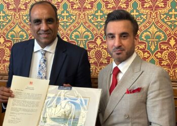 British Pakistani Honoured at UK Parliament for Creating Thousands of Jobs and Building a $1 Billion Company in Pakistan