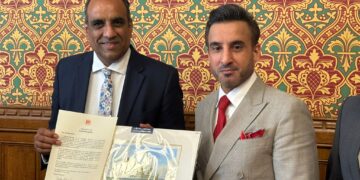 British Pakistani Honoured at UK Parliament for Creating Thousands of Jobs and Building a $1 Billion Company in Pakistan