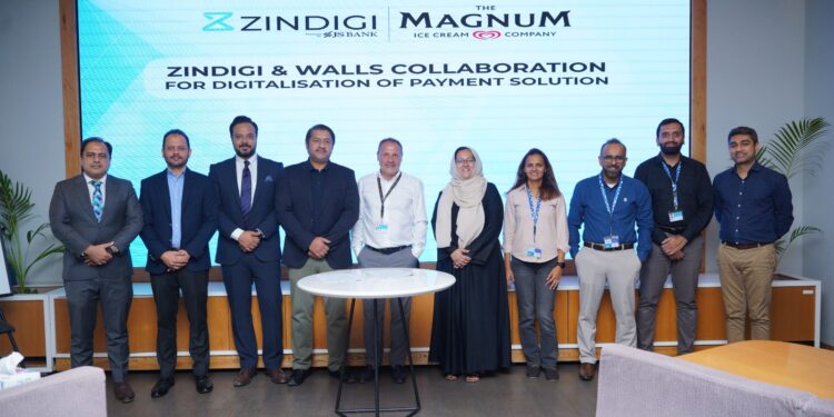 Zindigi and The Magnum Ice Cream Company Pakistan (Walls) Collaborate to Empower Trikes Sales force Through Digital Payment Solutions