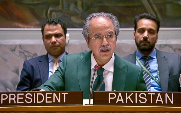 Pakistan Condemns Israeli Aggression on Syria at UN Security Council, Calls for Global Action