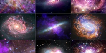 NASA Unveils Stunning New Images of Distant Galaxies and Star-Forming Regions