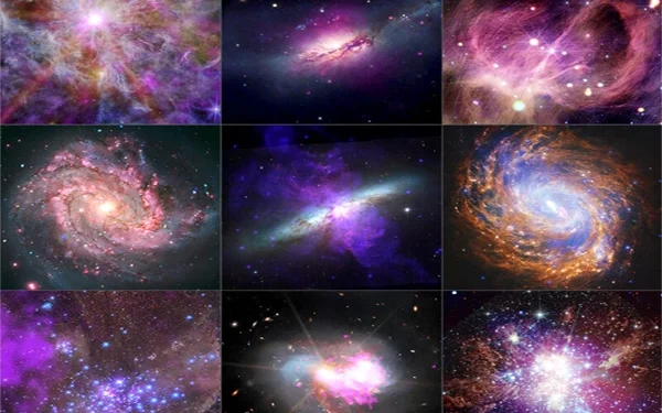NASA Unveils Stunning New Images of Distant Galaxies and Star-Forming Regions