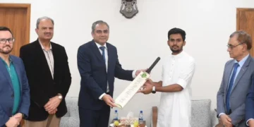 Mohsin Naqvi meets Bangladeshi Sports Minister, agrees to cooperate in promoting cricket