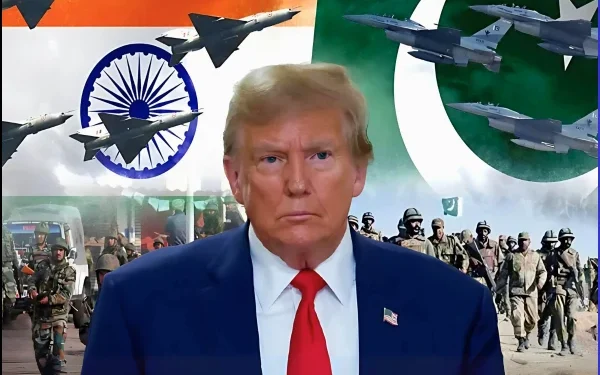 US President Trump Confirms: 5 Indian Fighter Jets Shot Down in Indo-Pak Conflict