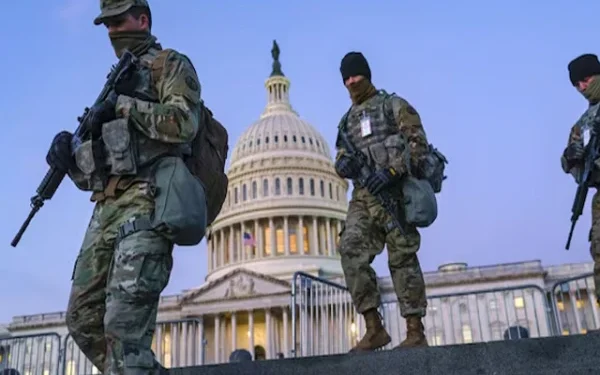US National Guard Troops to Patrol Washington DC with Weapons Amid Trump’s Crime Crackdown
