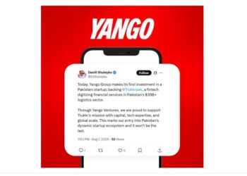 Yango Group Makes First Investment in Pakistan, Backing Logistics Fintech Trukkr