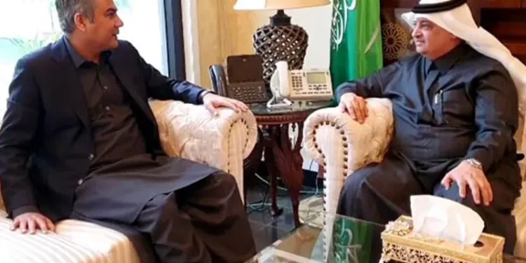 Interior Minister Mohsin Naqvi Meets Saudi Ambassador, Expresses Gratitude for Kingdom’s Role in Pak-India Tensions