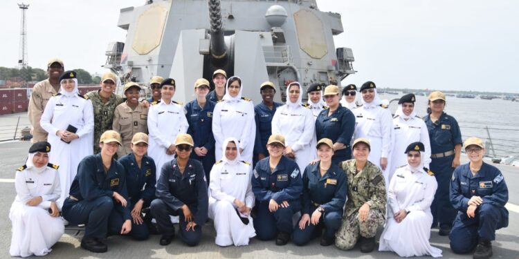US NAVY SHIP USS WAYNE E. MEYER CONCLUDES VISIT TO PAKISTAN.