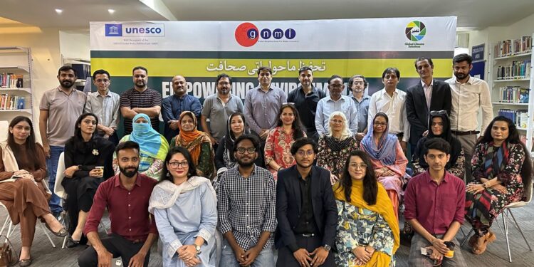 We Must Protect Ourselves Before Protecting the Planet, stressed experts: GNMI Launches Initiative to Protect Environmental Reporters in Pakistan.