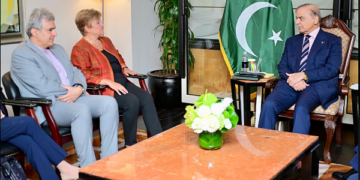 Prime Minister Meets IMF Managing Director on Sidelines of UNGA.