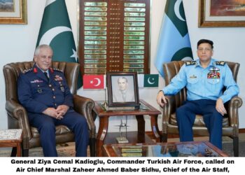 TURKISH DEFENCE DELEGATION VISITS AIR HEADQUARTERS.
