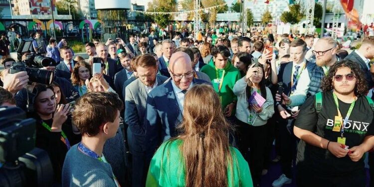 Russian Deputy Prime Minister Dmitry Chernyshenko Attends World Youth Festival Assembly, Welcomes Young Leaders from 120 Countries.