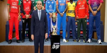 Mohsin Naqvi Meets Captains of Participating Teams in Asia Cup.