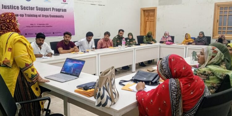 Community Leaders, Jirgas Join Training to Amplify Voices Against Violence on Women and Girls.