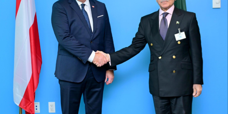 Prime Minister Meets Crown Prince & Federal Chancellor of the Republic of Austria.