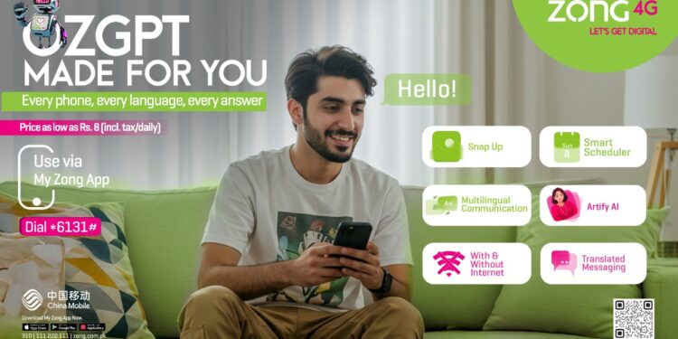 Zong Unveils OZGPT, a Smarter Digital Companion for Everyone