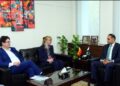 Minister of State Railways & Finance, German Ambassador Discuss Strengthening Bilateral Ties and Cooperation.