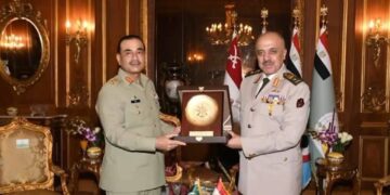 Field Marshal Syed Asim Munir, NI (M), HJ, Chief of Army Staff (COAS) is currently on an official visit to the Arab Republic of Egypt.