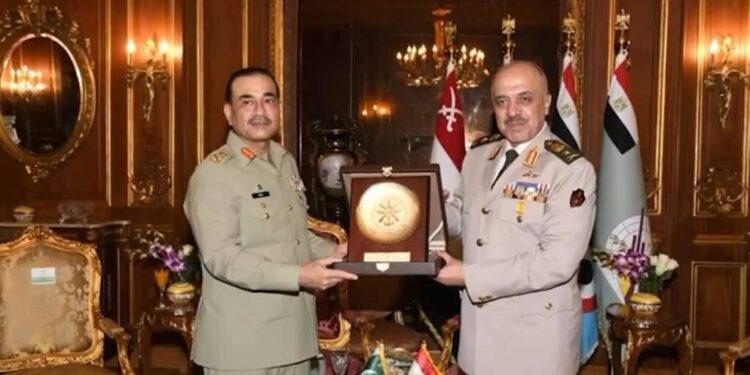 Field Marshal Syed Asim Munir, NI (M), HJ, Chief of Army Staff (COAS) is currently on an official visit to the Arab Republic of Egypt.