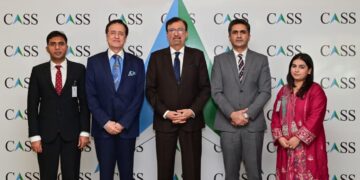 CASS hosted a roundtable titled “Character Building as the Bedrock of Pakistan Air Force Leadership.”