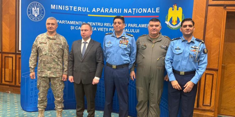Chief of the Air Staff Holds High-Level Defence Meetings In Romania To Enhance Bilateral Military Cooperation.
