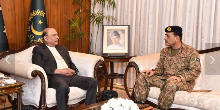 President and Field Marshal Discuss Internal and External Security Situation