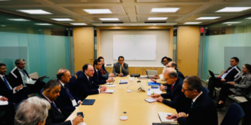 Aurangzeb meets IMF Director Jihad Azour to reaffirm commitment to Pakistan’s reform agenda.