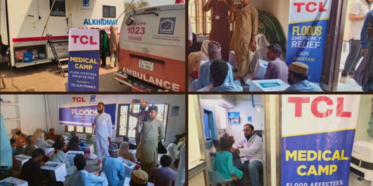TCL Steps Forward with Alkhidmat Foundation to Deliver Relief to Flood Victims