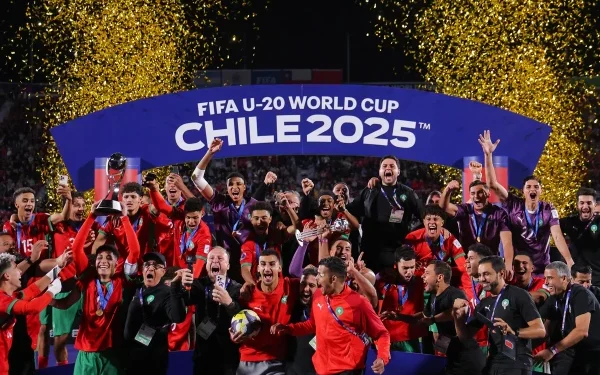 Morocco creates history by winning the U-20 Football World Cup title for the first time