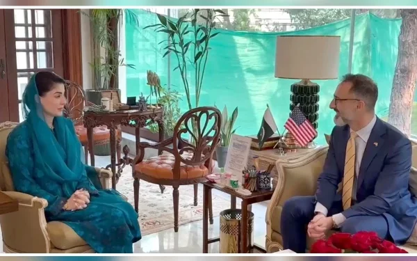 US Consul General meets Maryam Nawaz, discusses investment in Punjab
