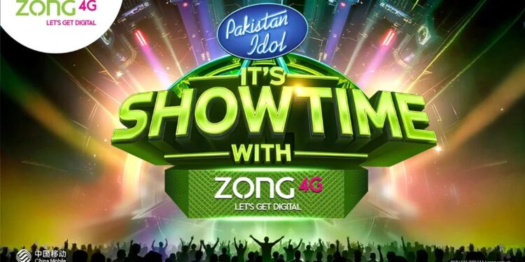 Zong Partners with Pakistan Idol to Power the Nation’s Biggest Music Phenomenon.