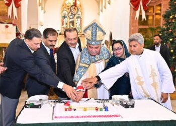 Field Marshal Syed Asim Munir, NI (M), HJ, COAS & CDF, attended the Christmas celebrations at Christ Church in Rawalpindi,