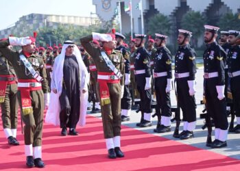 UAE President arrives on official visit to Pakistan.