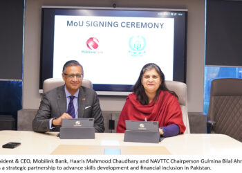 Mobilink Bank and NAVTTC Sign Strategic Partnership