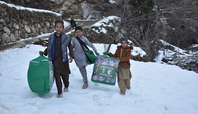 KSrelief Commences Winter Kit Distribution in Khyber Pakhtunkhwa.